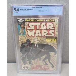 Star Wars 44 Marvel Comics Group 1981 CBCS 9.4‎ White Direct Edition